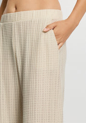 Summer knit pants - Oyster Gray