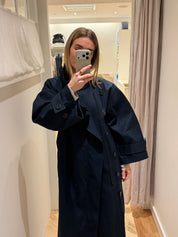 Water resistant coat - Navy