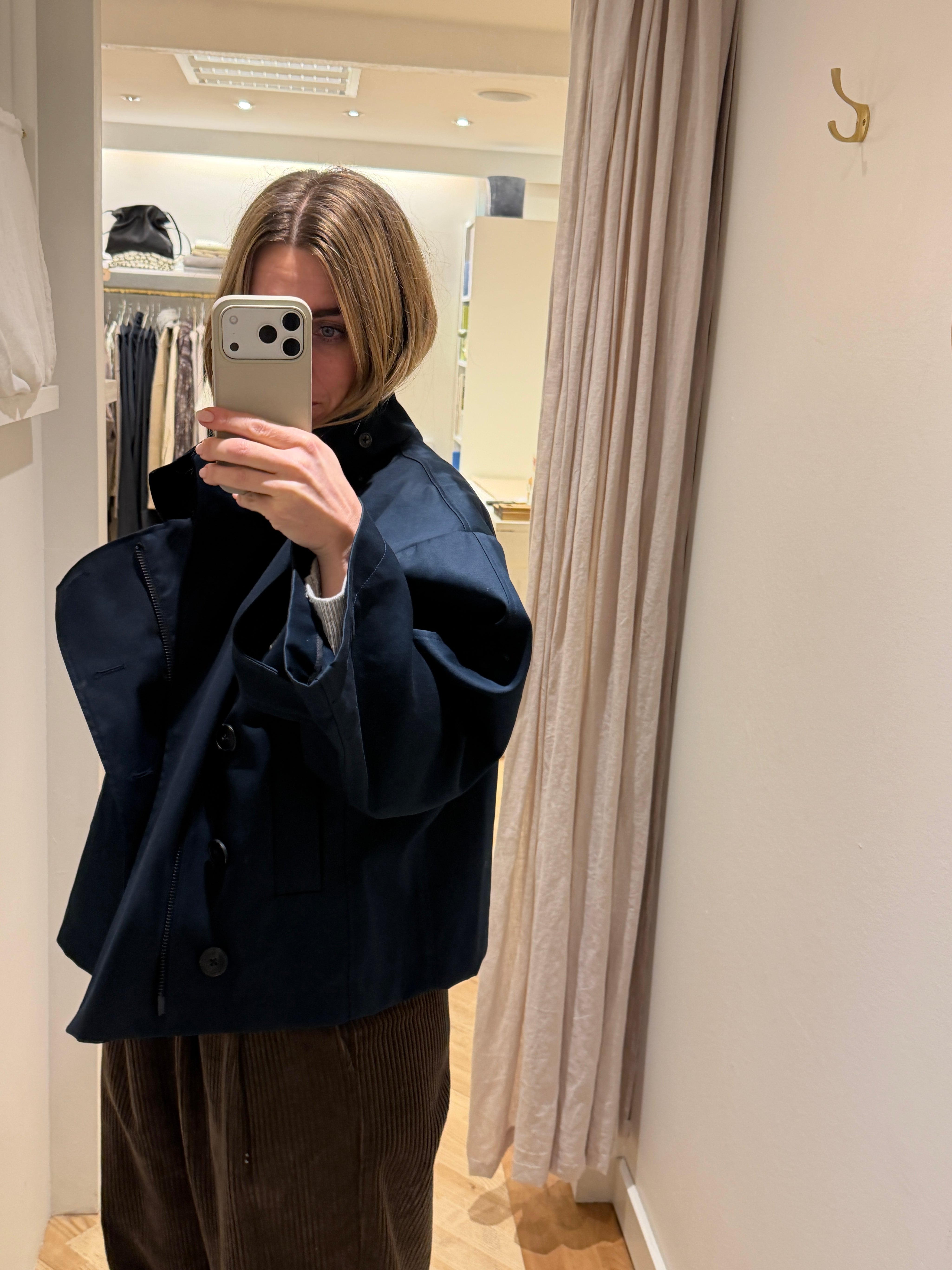 Water resistant jacket - Navy