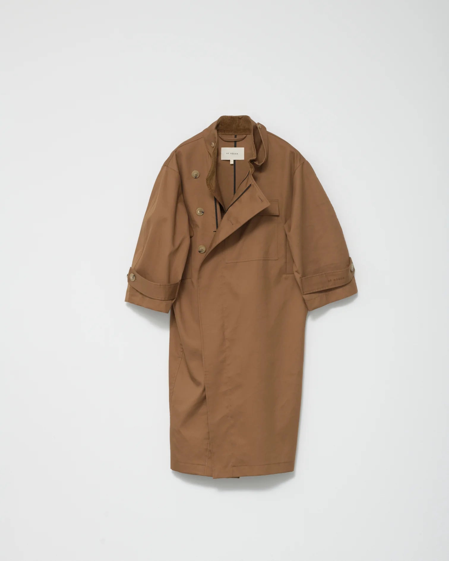 AF Agger · Water resistant coat - Tobacco