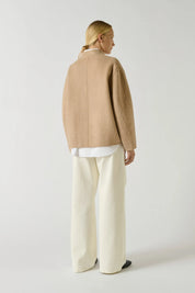 Windsor jacket - mottled beige