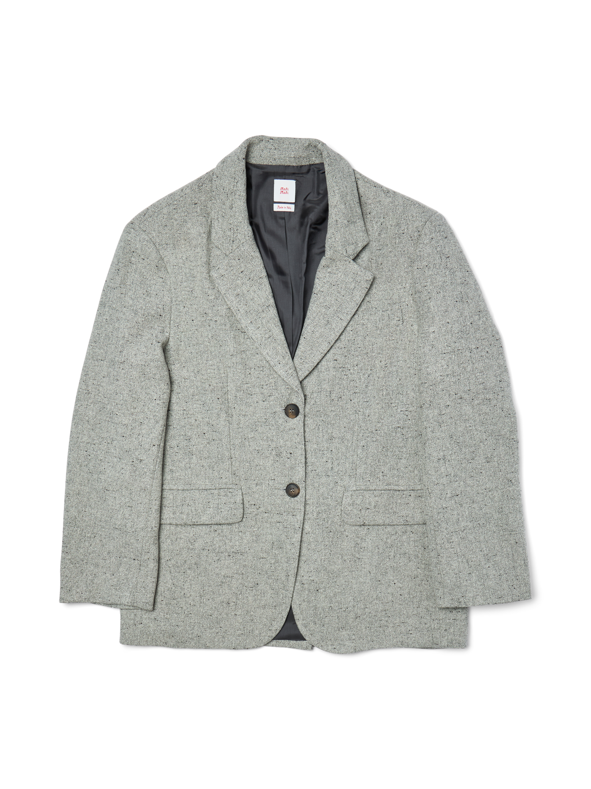 Alberte blazer - Grey melange