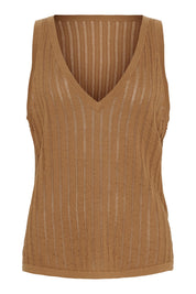 Amelia knit top - Hazel nut