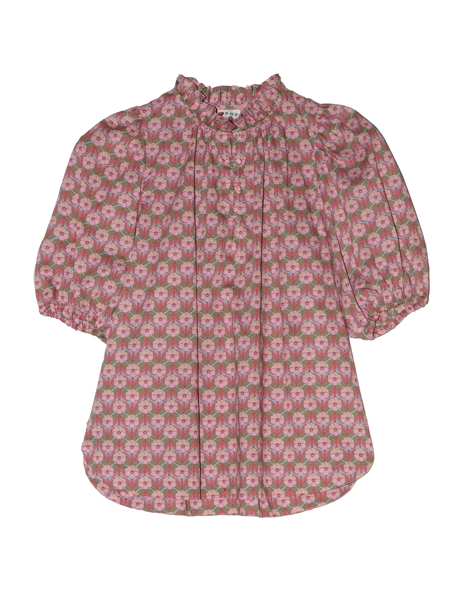 Abell skjorte - Chevron rose