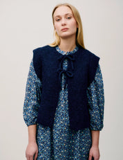 Gia vest - dark navy