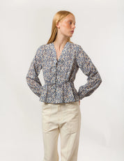 Ninka shirt - Empress blue
