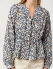 Ninka shirt - Empress blue