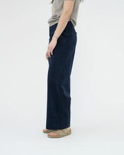 Corduroy wide pants