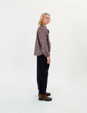 Fran pants i babyfløjl - Midnight