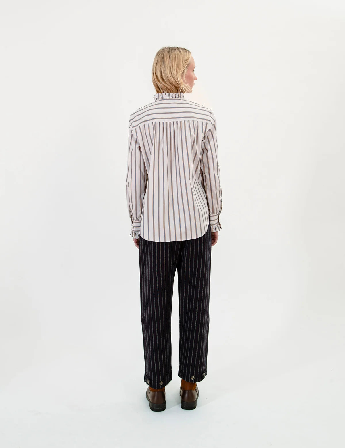 Alba shirt - Big tiny stripe