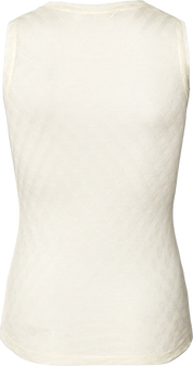 Alberte S'less silk top - Off white