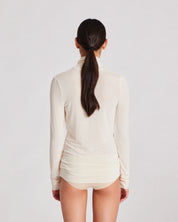Anna wool turtleneck - off white