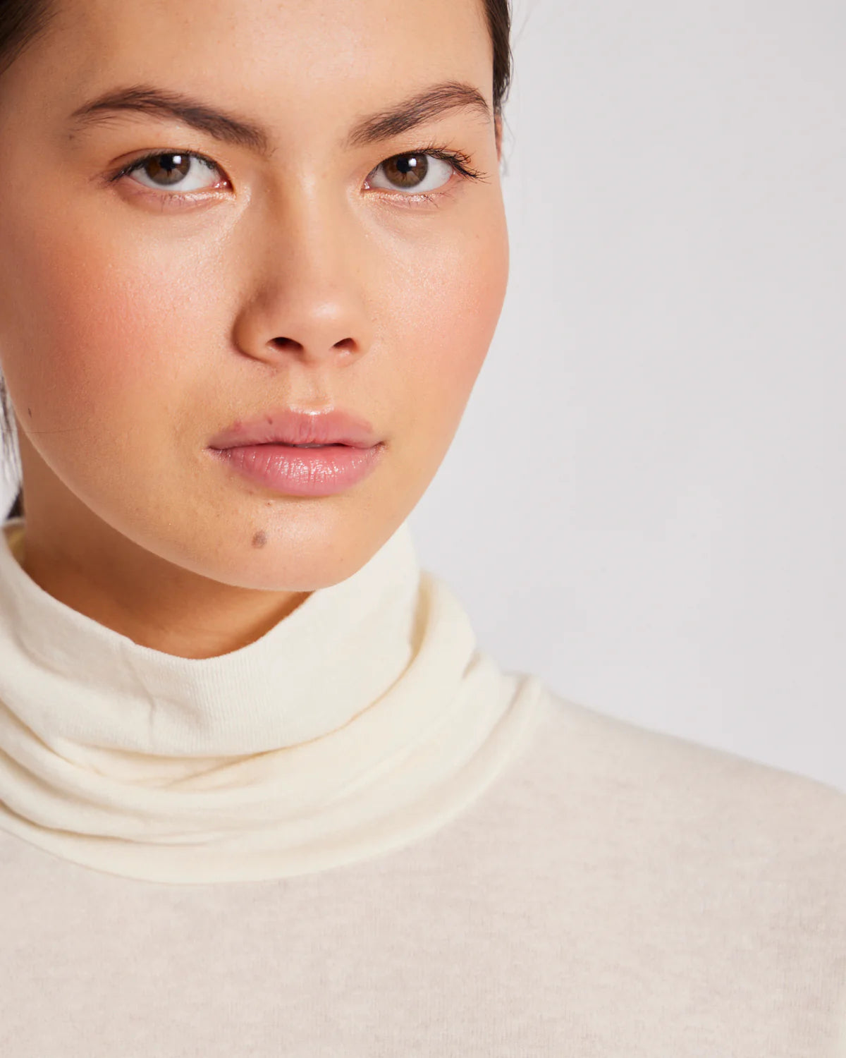 Anna wool turtleneck - off white