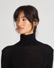 Anna wool turtleneck - Black