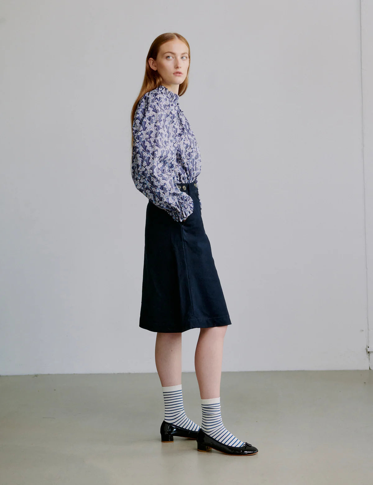 Becca skirt - Eclipse blue