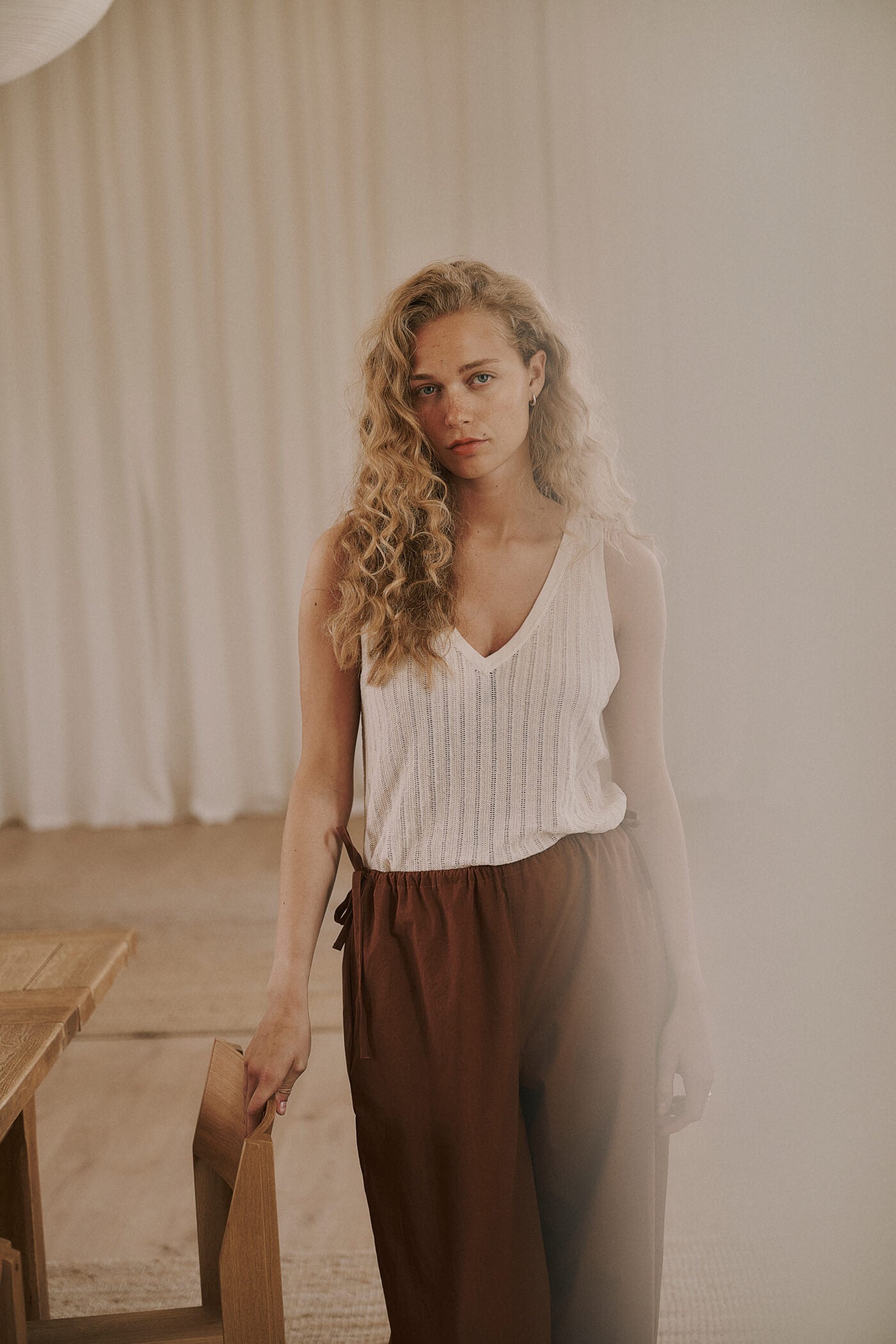 Irissa string pant - Cambridge Brown