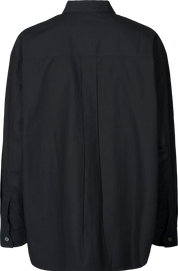 Astrid Shirt Poplin Gots 243975 - Black