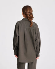 Astrid poplin shirt - Beluga