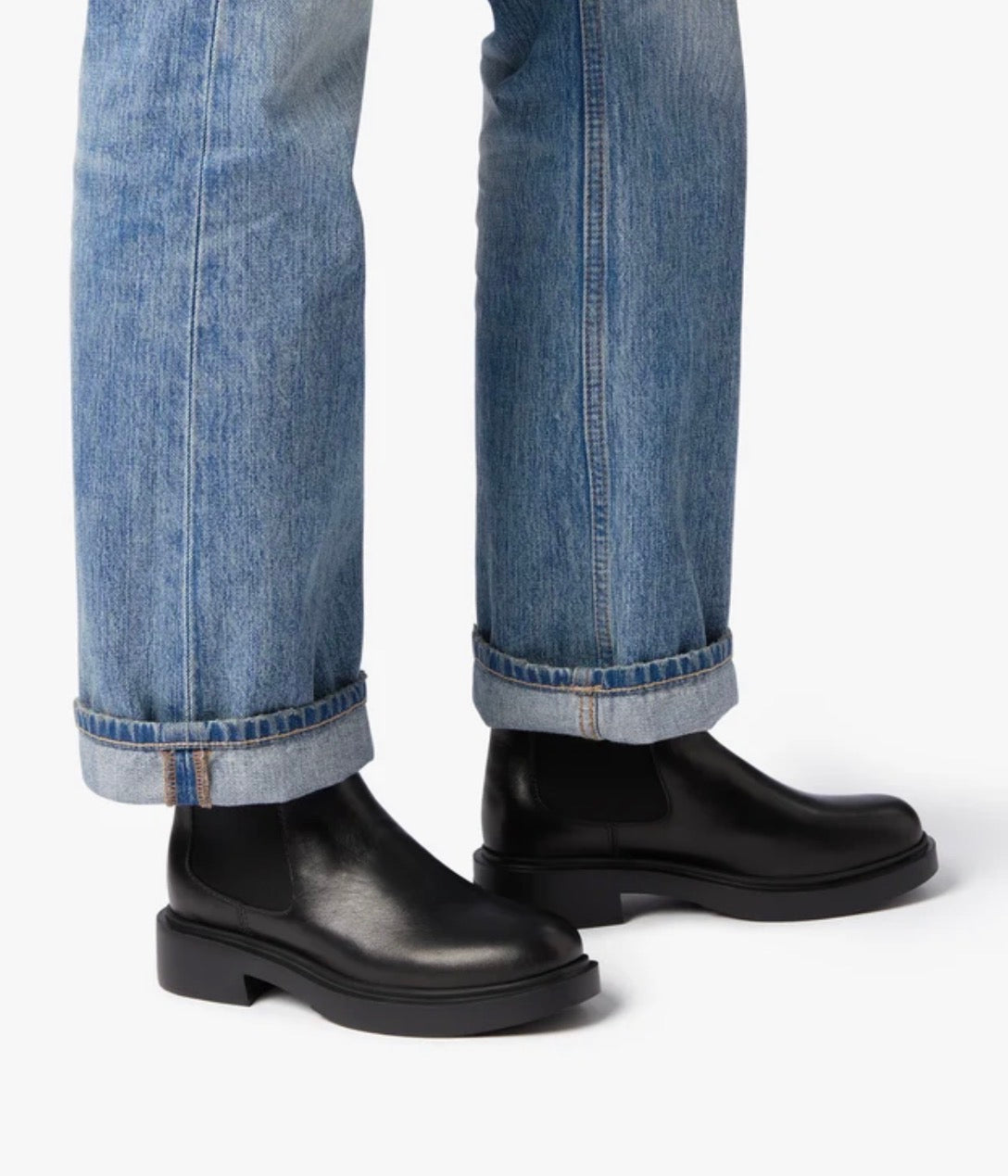 G.H Bass Albany pull on boot - Black
