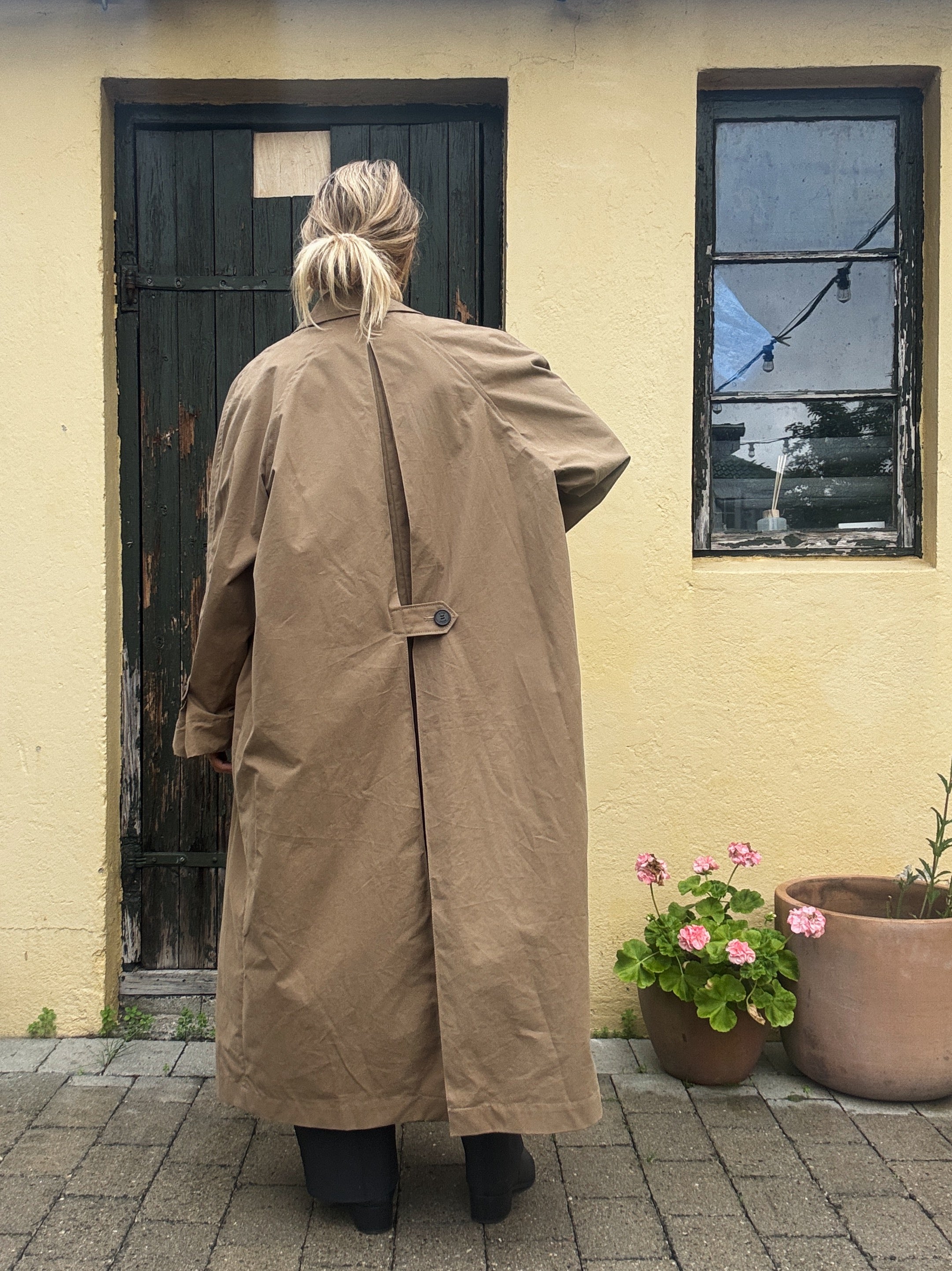 Caro half panama Coat – Butik Verk