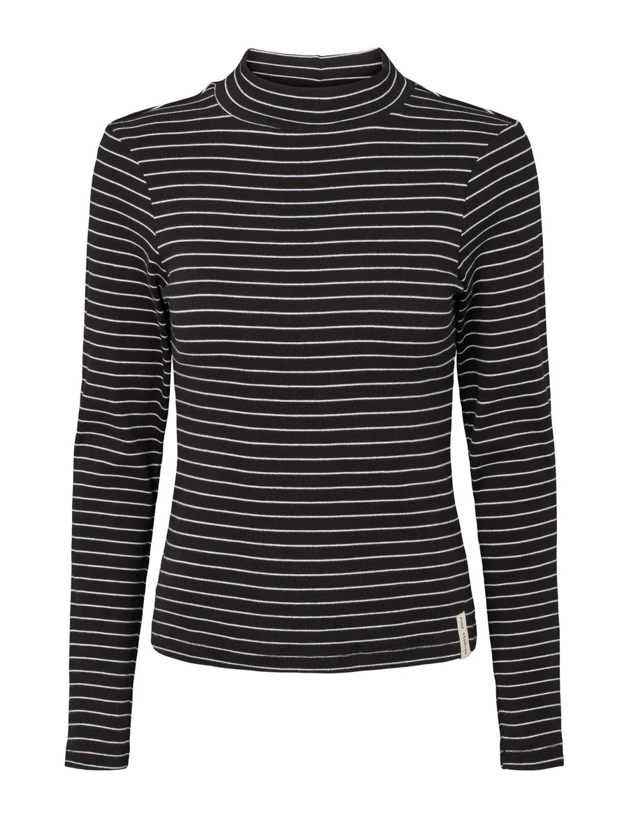 ESBlossom stripe turtleneck