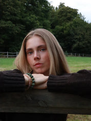 Chunky armbånd · Southern Jade