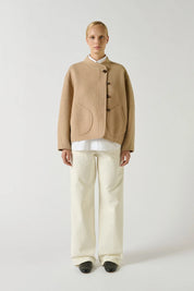 Windsor jacket - mottled beige
