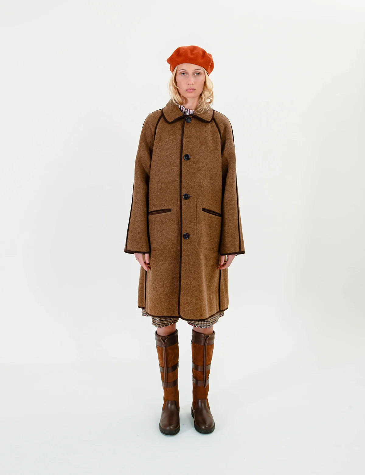 Diana vendbar frakke - double wool
