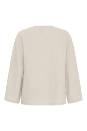 Billie linen jacket - oatmeal