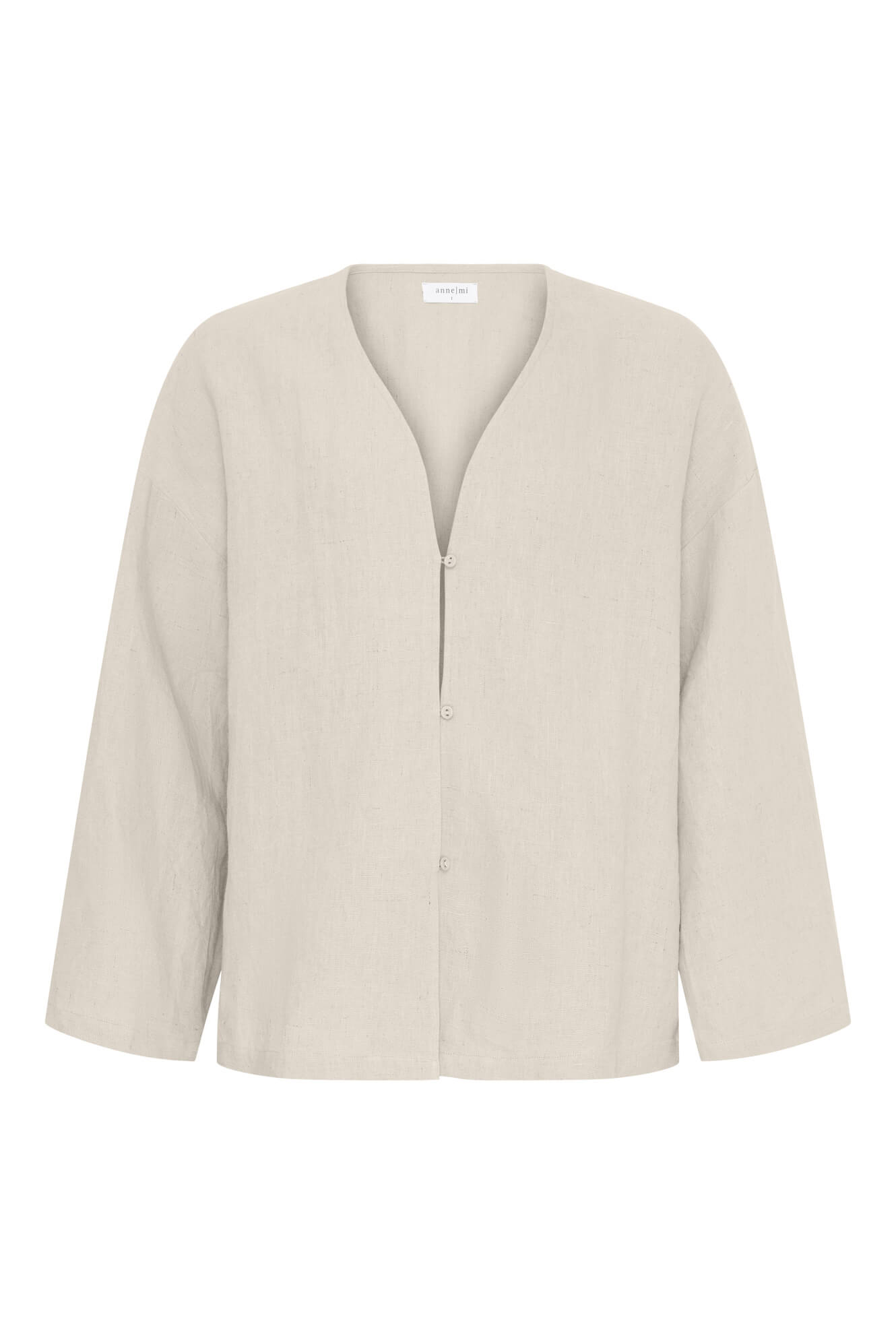 Billie linen jacket - oatmeal