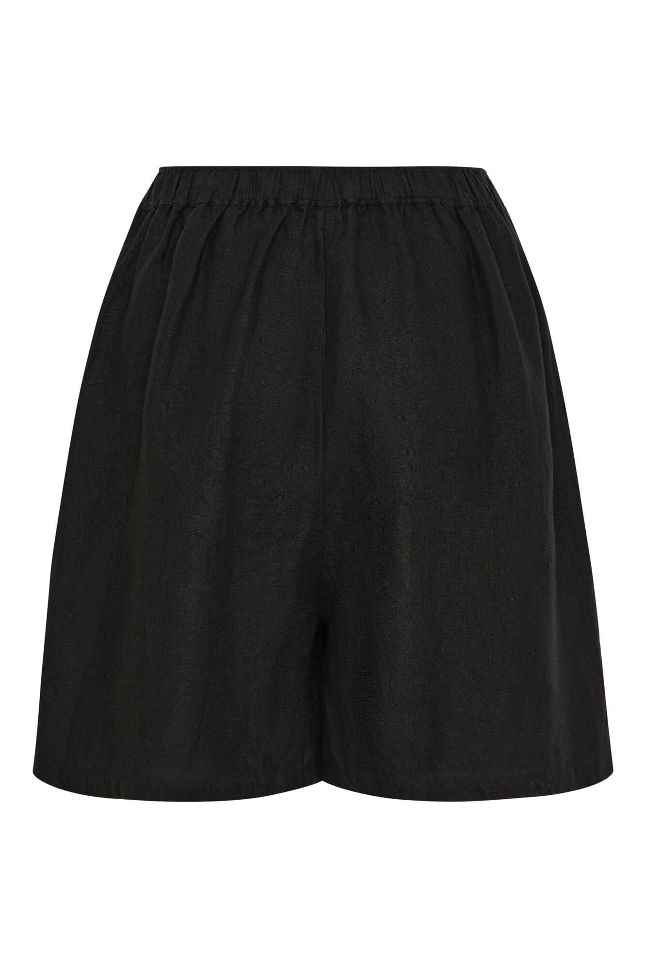 Billie linen shorts - Black