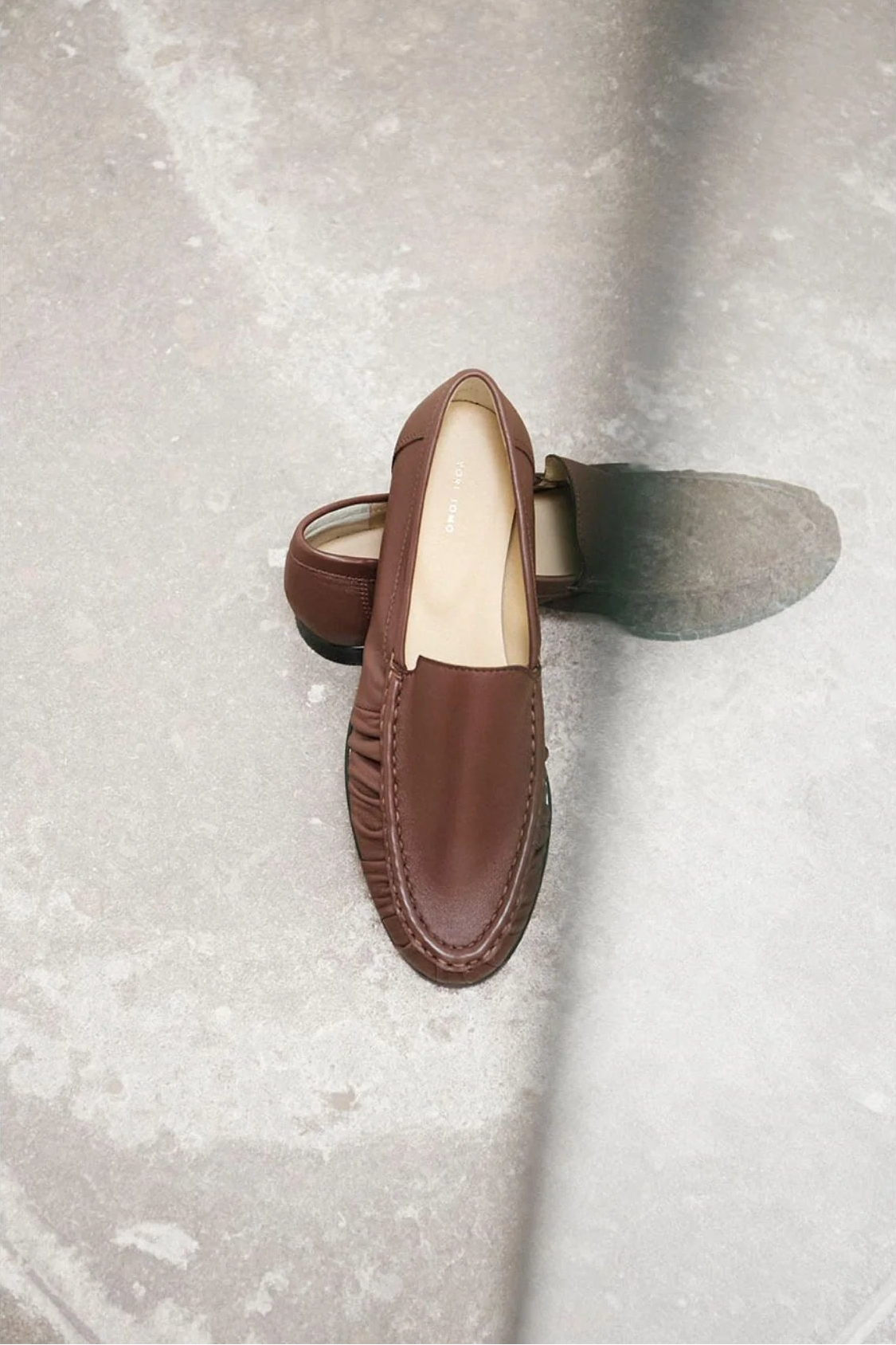 Alba loafers - Nappa Brown