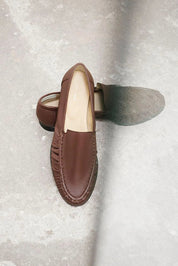 Alba loafers - Nappa Brown
