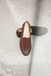 Alba loafers - Nappa Brown