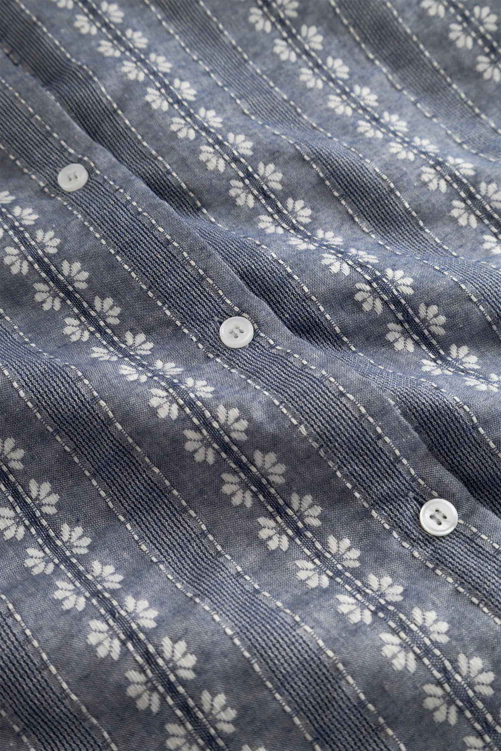 Benicia top - Chambray stripe