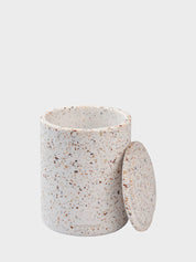 Terrazzo lågkrukke/vase