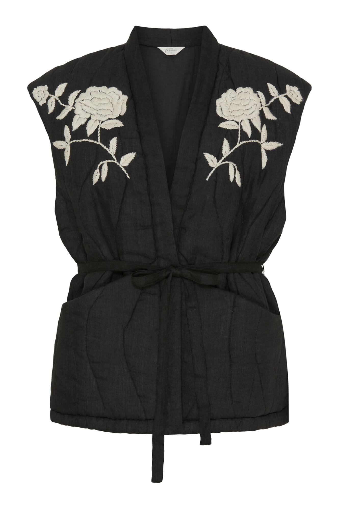 Glenda quiltet vest