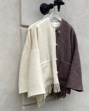 Frida Ying Yang jakke light brown/creme