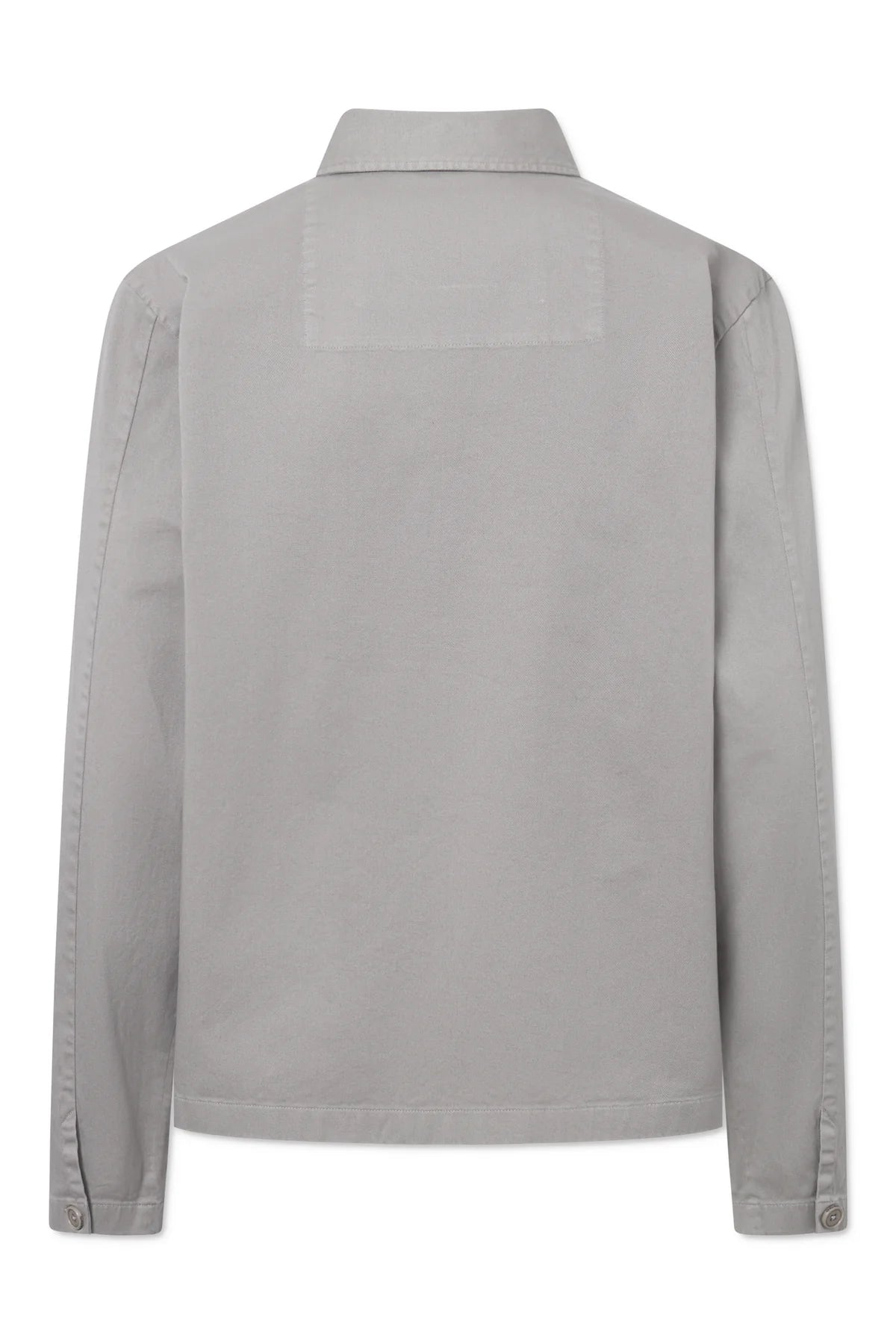 Cameron garment dyed twill jacket - Elephant grey