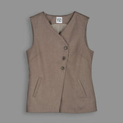 Cassi vest - Nougat
