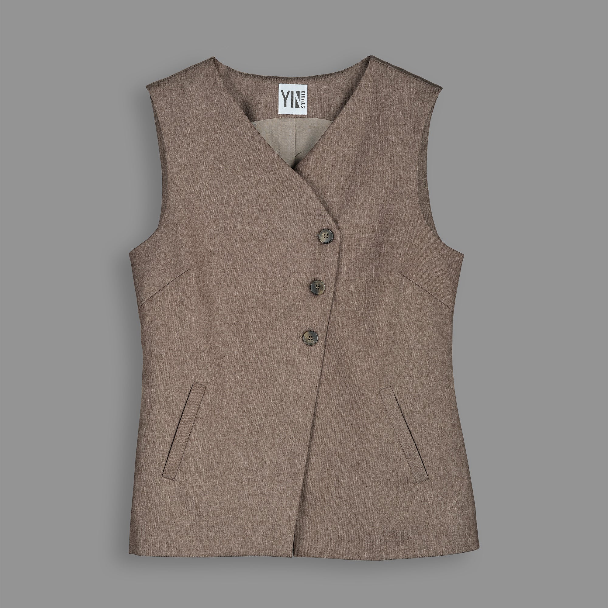 Cassi vest - Nougat