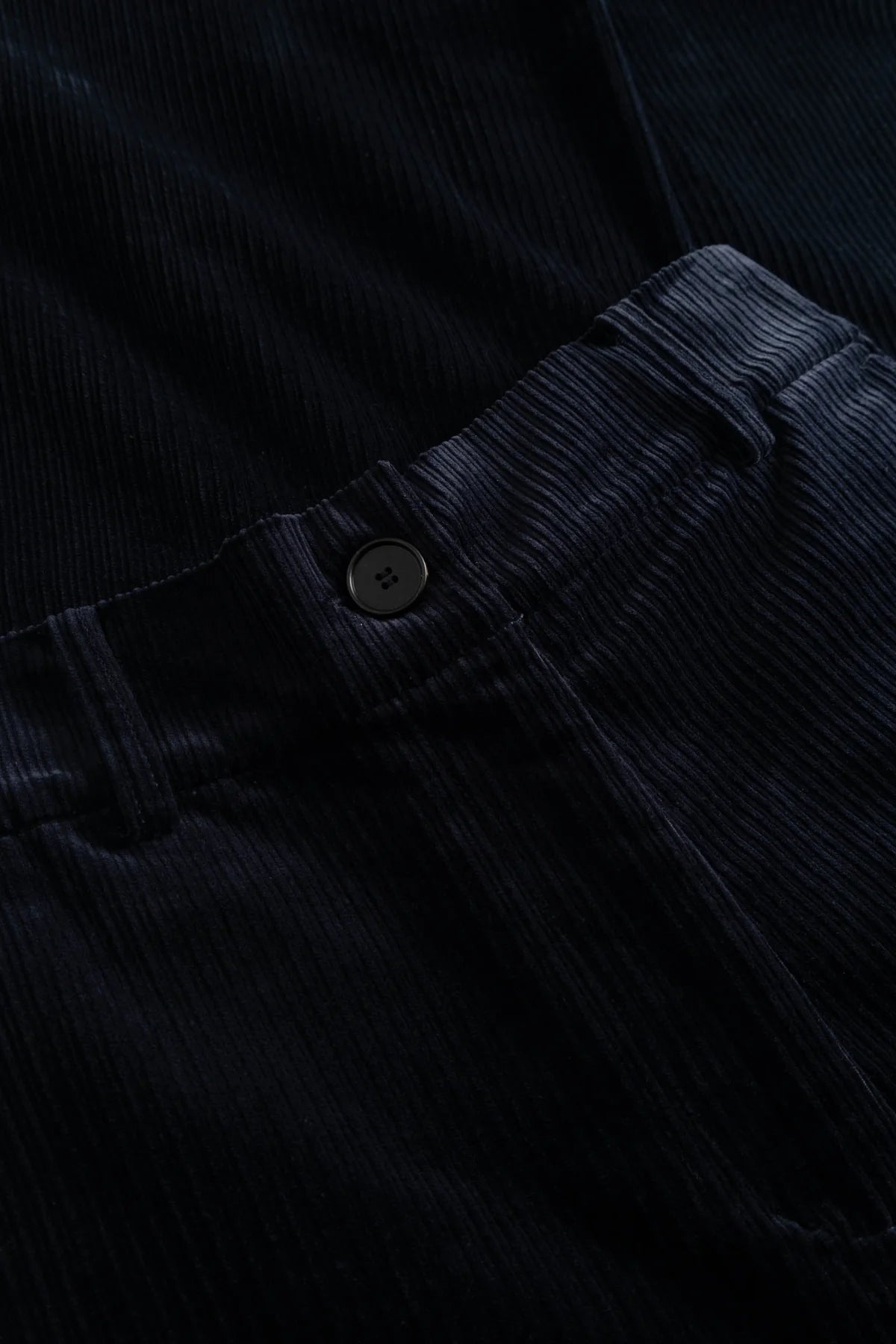 Philly organic heavy corduroy pant - Ink Navy