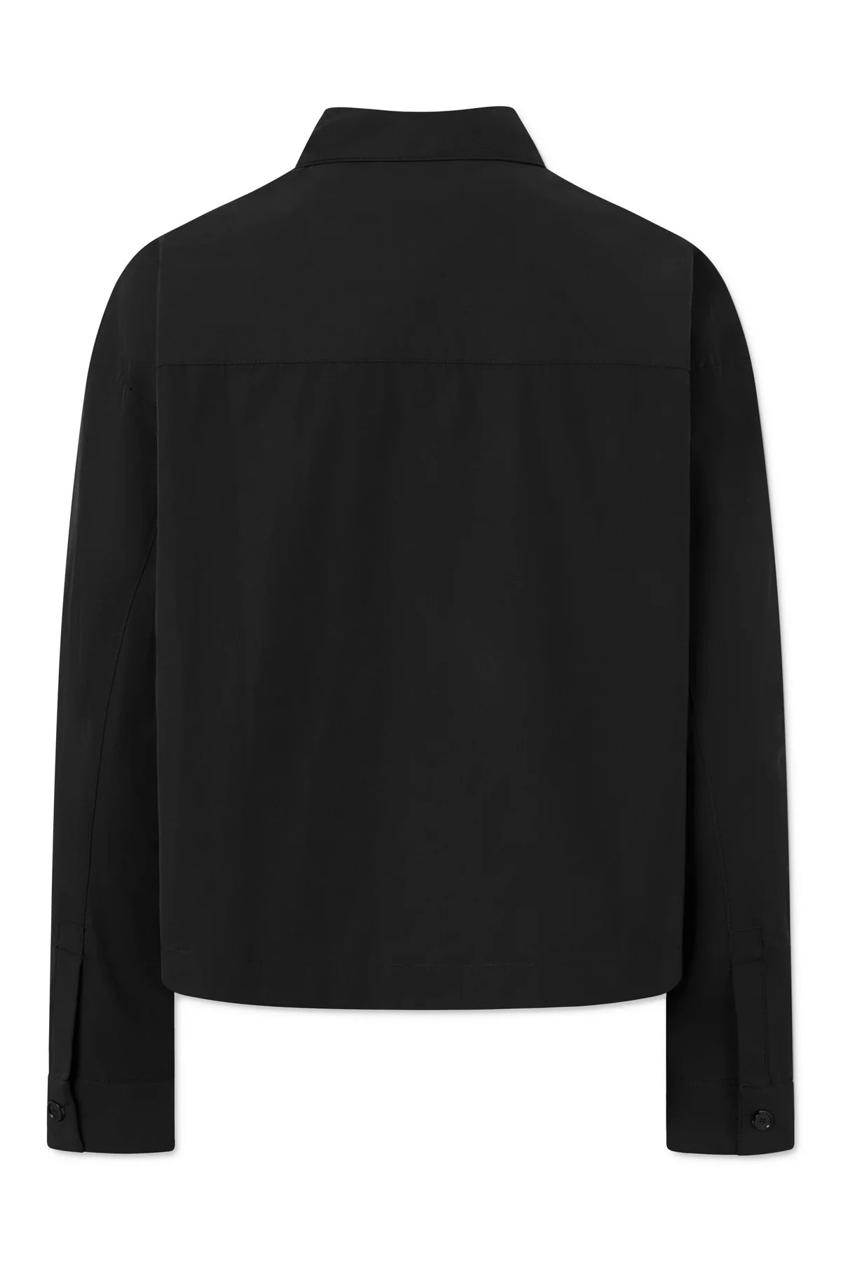 Celeste cotton tech jacket - black