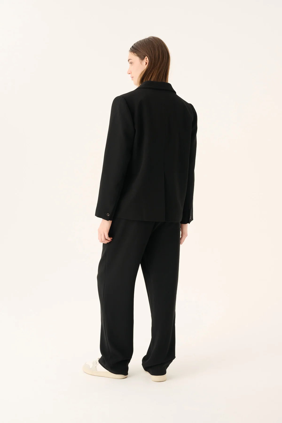 Cici heavy crepe blazer