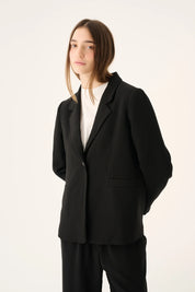 Cici heavy crepe blazer