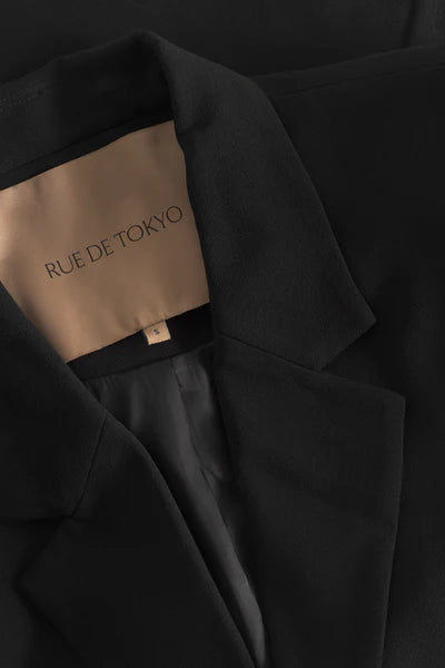 Cici heavy crepe blazer