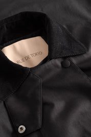 Cimana recyckled heavy trenchjacket - Black