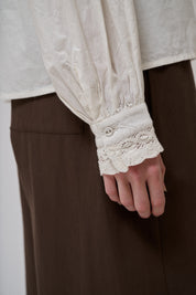 Cloud ls shirt - white sand