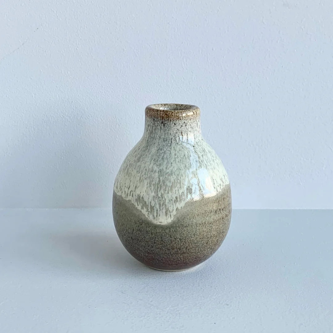 Candleholder/vase - Honey mustard