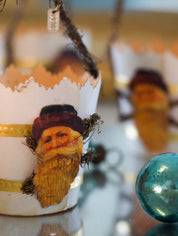 Papirkurv med julenisse